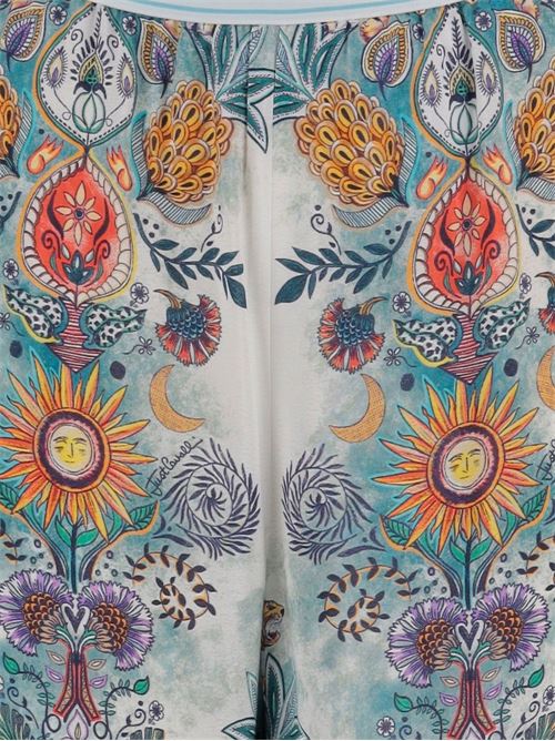 Pantalone donna con stampa floreale JUST CAVALLI | 80PAA120NS837217